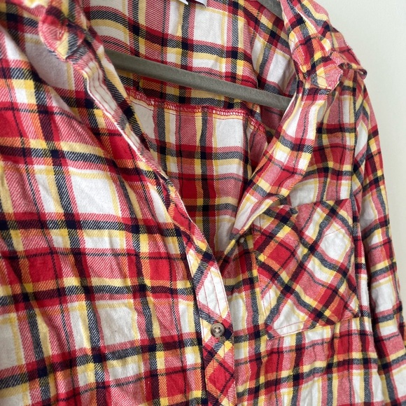 large button up collared bundle 100% cotton soft flannel crepe - Picture 5 of 16